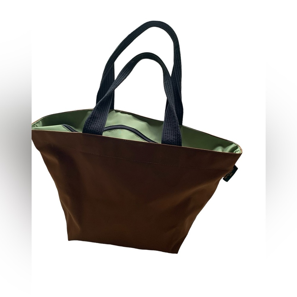 Herve Chapelier Paris zip top tote 17” x 9.5”